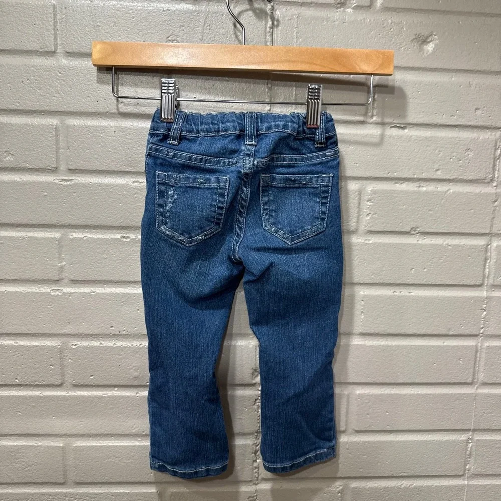 Upcycled 2T Jeans Custom Distressed NFL Packers Bears Patchwork Denim Game Day